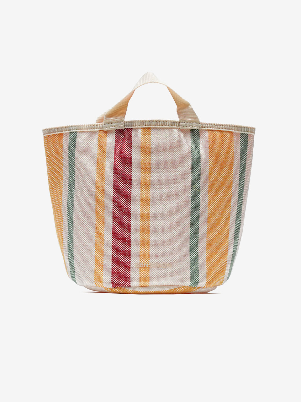 [PARIS COLLECTION] POLYESTER BUCKET STORAGE SMALL - YELLOW