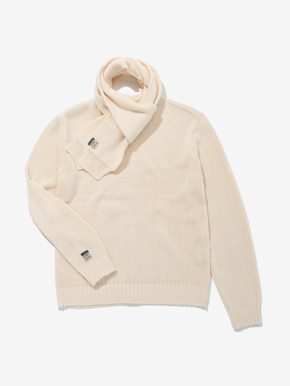 Heritage Label Sweater Set_Ivory BP9FSW203IV