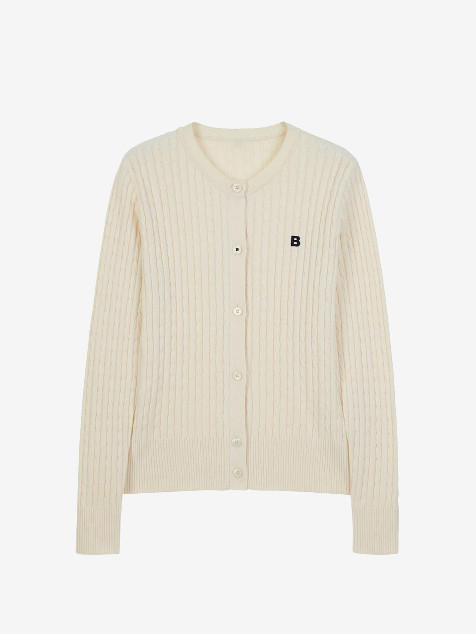 [LIMITED] KNIT CARDIGAN (FOR WOMEN) - CREAM