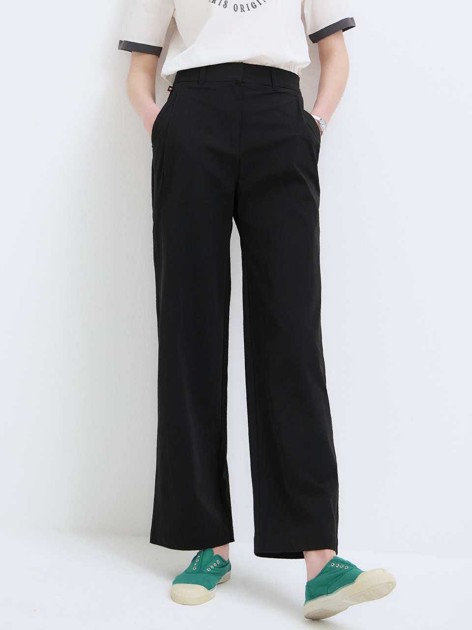 NEW SIGNATURE PERFECT FIT COLLPANTS (FOR WOMEN) - FRENCH BLACK