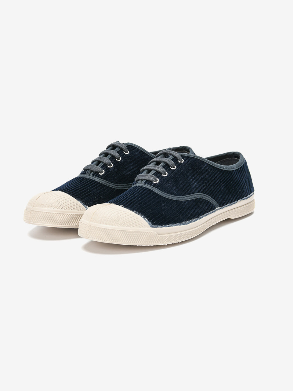 LIMITED WOMAN LACET CORDUROY - NAVY