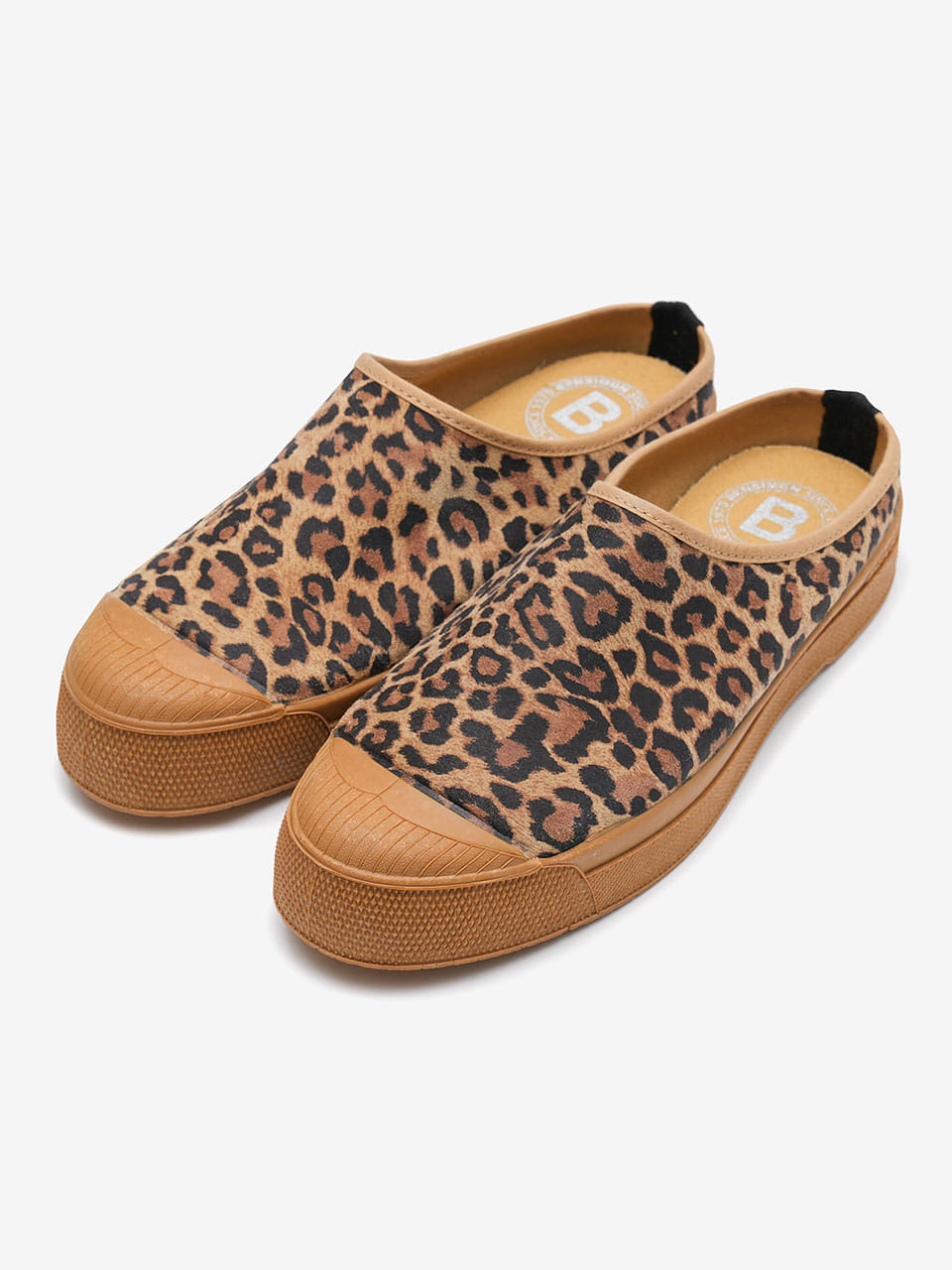 LIMITED MULE LEATHER - LEOPARD