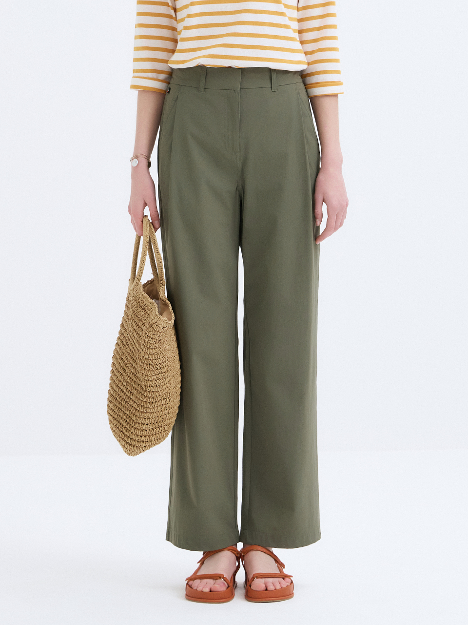 NEW SIGNATURE PERFECT FIT COLLPANTS (FOR WOMEN) - GARDEN OLIVE